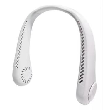 Imagem de Mini Ventilador Sem Folha De Pescoço Esportivo Portátil Recarregável -