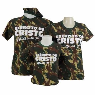 Imagem de Camiseta Camuflada Cristã - EBN Camisetas, M
