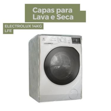 Imagem de Capa lava e seca electrolux 14kg lfe transparente flex - Capas Flex, C