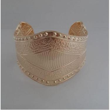 Imagem de Bracelete de Metal Moda Egipicia Festas Adereço - CM Presentes e Fanta