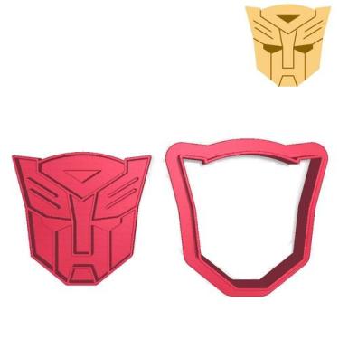 Imagem de Cortador Marcador Transformers Autobot Bumblebee - DOCE IMPRESSO, 8cm