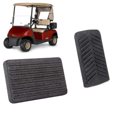 Imagem de ZLX&LU EZGO Capa de pedal de freio e acelerador, acessórios para carrinho de golfe, OEM#: 600252/610471, 600255/610529, adequado para carrinho de golfe elétrico e gás EZGO RXV 2008-UP