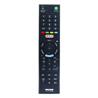 Imagem de ROLLGAN RMT-TX102D Controle remoto substituído compatível com Sony Bravia TV KDL-48R555C KDL-48R550C KDL-55W650D KDL-32R500C KDL-32W600D KDL-48R530C KDL-40W650D KDL-40R550C