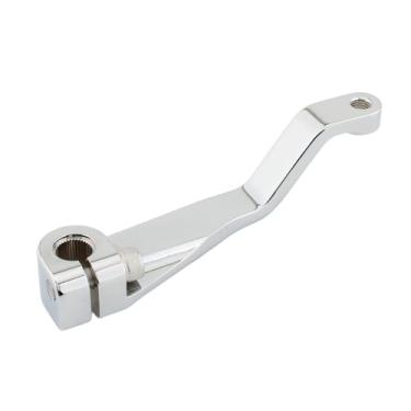 Imagem de FINMOKAL Alavanca de câmbio cromada compatível com Harley Softail Street Bob Low Rider FXLR FXBB FXBBS FXST 2018-2024