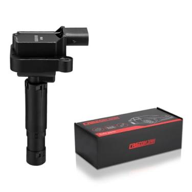 Imagem de CASEONJAN Pacote de bobina de ignição UF658 A000 150 25 80, compatível com Mercedes Benz 2014-2015 C250 2012-2015 SLK250-1.8L L4 substitui GN10552 IC761 E1158 C931 UFF 658