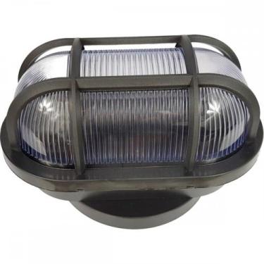 Imagem de Luminaria Tartaruga Pvc Joanto Preta Com Acrilico 06158, Preto