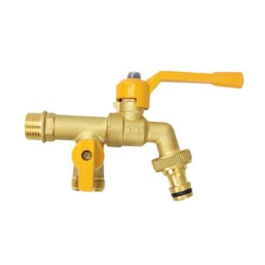 Imagem de Fenteer Conexão de Lavadora para Cozinha com Duplo, 1 bocal