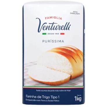 Imagem de FAMIGLIA VENTURELLI Farinha De Trigo Tipo 1 Famiglia Venturelli Puríssima 1 Kg