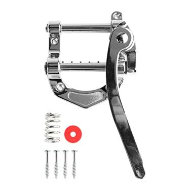 Imagem de Ponte de Ponte de Vibrato de Guitarra, Acessórios de Ferramentas de Tremolo de Metal Prateado para Teles, SG, LP Electric Guitars Chrome