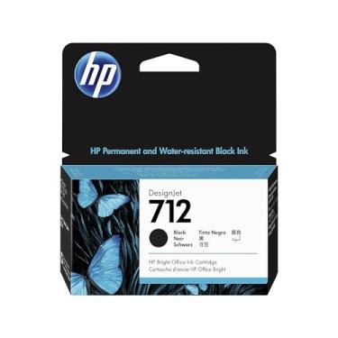 Imagem de Cartucho de tinta HP 712 Preto 38 ml (3ED70A)
