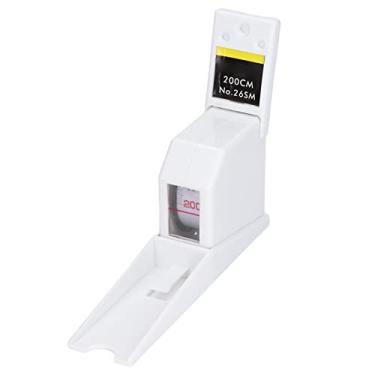 Imagem de Régua de Crescimento do Medidor de, Fita Métrica Retrátil Montada na Parede para Uso Doméstico, 2 M de, Fácil e Rápida Com Janela de Exibição para Hospitais, Clínicas,