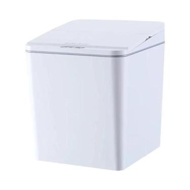 Imagem de Mini Lixeira com Sensor para Mesa - 4/6L - Cesta de Lixo para Banheiro