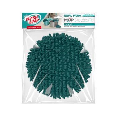 Imagem de Refil Para Mop Giratório Fit Original Flash Limp Tira Pó Pelos