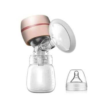 Imagem de Bomba de Tirar Leite Automática Elétrica Portátil com Tela LED manual, 2 Modos e 9 Níveis de Sucção, Baixo Ruído, Protetor de Mama de Silicone 22mm, 180ml, Mãos Livres, Livre de BPA