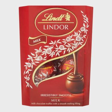 Imagem de Chocolate ao leite lindt lindor cornet 37G