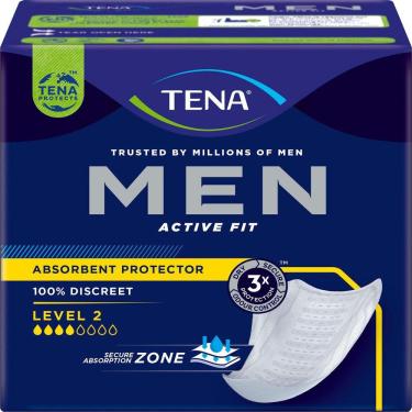 Imagem de Absorvente Protetor Masculino Tena Men Active Fit 10 Unidades