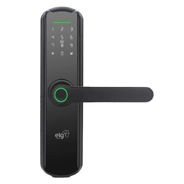 Imagem de Fechadura Digital Inteligente Com Biometria Wifi Shfb700 Elg