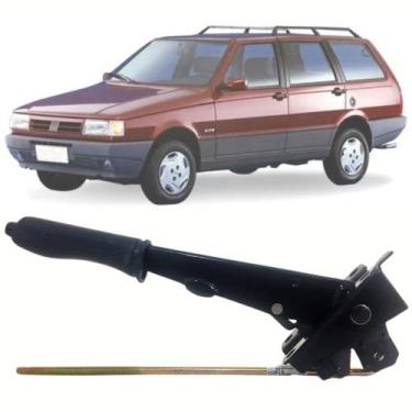 Imagem de Alavanca de freio de mão com haste para Fiat Uno Fiorino Elba Premio d