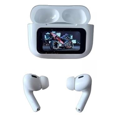 Imagem de Fone Bluetooth A9 Pro ANC Com Tela LCD Touch, Cancelamento de Ruído ANC, Bluetooth 5.4, Chamadas Binaurais