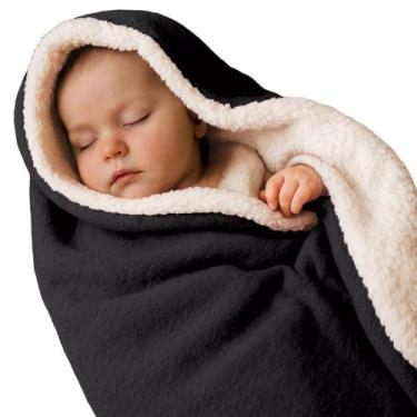 Imagem de Manta Cobertor de Bebê Soft Sherpa Edredom Dupla Face Infantil - Mava 
