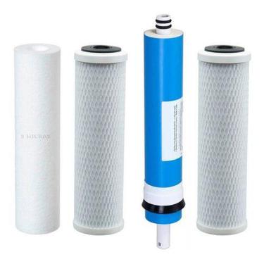 Imagem de Kit Refil Osmose Reversa para Consumo Residencial  - Fdma Filtros
