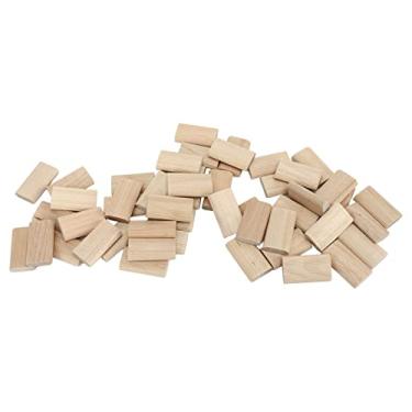 Imagem de Beech Wood Tenon para Realização de Móveis Perfeitos e Fabricação de Gabinetes, 50pcs 8x40mm Domino Resistente Tons, Amplamente Aplicável Em Madeira e Muito Mais