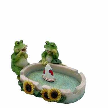 Imagem de Cinzeiro de criatividade cinzeiros secretária para mulheres fumadoras divertido moda moderna simples material resina para uso doméstico escritório ornamentos Halloween (Size: D)
