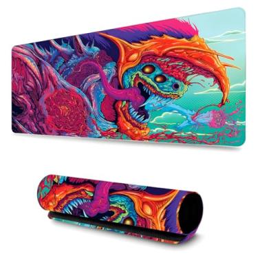 Imagem de Mouse Pad Gamer Profissional Grande Confortavél Anti Derrapante 90x40cm Adventures