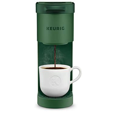 Imagem de Keurig K-Mini Single Serve K-Cup Pod Coffee Maker, 6 A 12Oz Tamanho de Infusão, com Armazenamento de Cabo, Perfeito para Pequenos Espaços, Evergreen