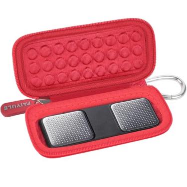 Imagem de Capa para Alivecor KardiaMobile 6L para monitor de eletrocardiograma, suporte compacto também serve para monitor de frequência cardíaca portátil Sec, detector cardíaco (apenas caixa) (vermelho)