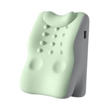 Imagem de ＫＬＫＣＭＳ Almofada de encosto em cunha, almofada de leitura, de descanso para cama de adultos e sofás, suporte para as costas para sentar na cama, Verde