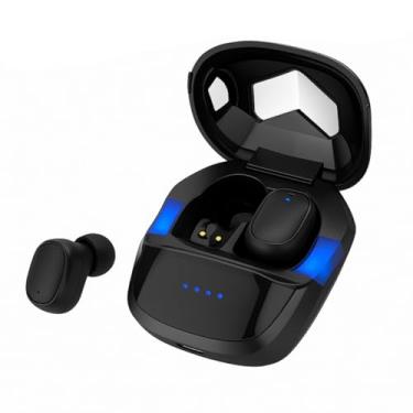 Imagem de Fone Bluetooth TWS 5.1 Sem Fio Som Estéreo Grave Forte Estojo Carregador LED Para Android iPhone