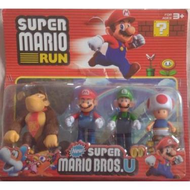 Imagem de Ki t4 Bonecos Filme Super Mário Bros Luigi Browse - MULTI