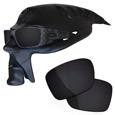Imagem de RockShell Lentes polarizadas de substituição para óculos de sol Oakley Fuel Cell OO9096 - Preto