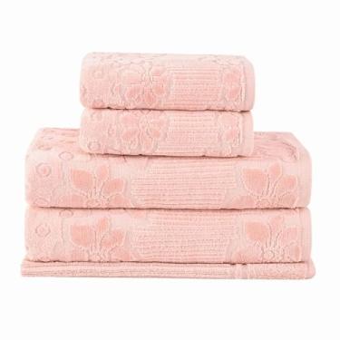 Imagem de Jogo de Toalhas Buddemeyer Lollipop Banho Rosa 5 peças
