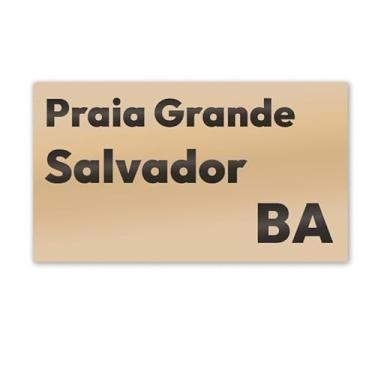 Imagem de Imã de Geladeira Praia Grande Salvador MDF 7x4 para Turismo