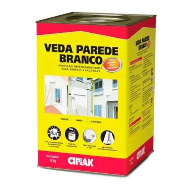 Imagem de VEDA PAREDE BRANCO 18KG - Impermeabilização de Paredes e Muros - Cipla