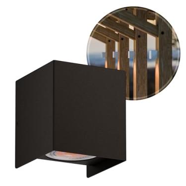 Imagem de Arandela Pergolado Foco Luminária De Parede Em Alumínio Gu10 MF291 (Marrom)