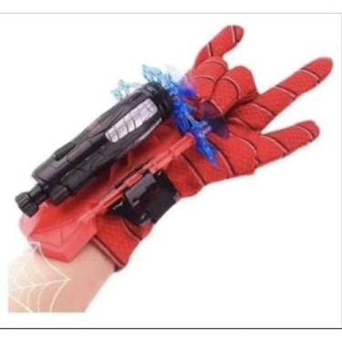 Imagem de Brinquedo Infantil Luva Homem Aranha Lança Teia Com Ventosa - Heroes