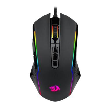 Imagem de Mouse Redragon Ranger Basic RGB 4000DPI 500hz USB 9 Botões - M910-K