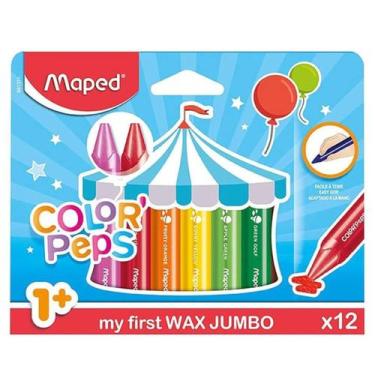 Imagem de Giz De Cera Escolar Color'Peps Jumbo - Maped