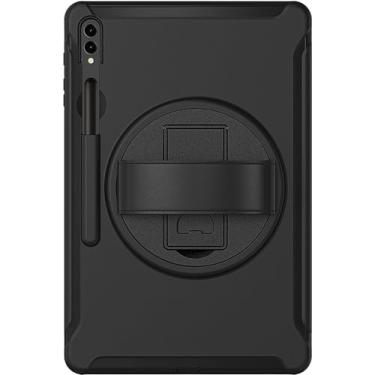 Imagem de Sahara – Capa protetora para Samsung Galaxy Tab S10+, Tab S9+, Tab S9 FE+ e Tab S8+, preta (TB00333)