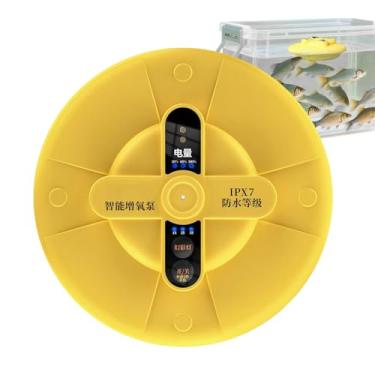 Imagem de Bomba Inflável Portátil - Bomba De Água Para Aquário,Oxigenador Recarregável para Lago Rio Balde de Iscas Casa Sala de Estar Piscina Pesca Viagem Exterior