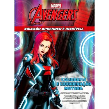 Imagem de Aprender É Incrível Marvel Avengers - Caligrafia E Coordenação Motora
