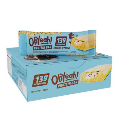 Imagem de Barra de Proteína 45g Oh Yeah Caixa 12 Unidades 3VS Nutrition-Unissex