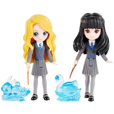 Imagem de Wizarding World Harry Potter, Magical Minis Luna Lovegood and Cho Chang Patronus Friendship Set, Easter Basket Gifts, Kids Toys for Ages 5 and up