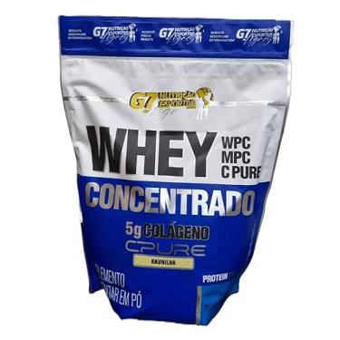 Imagem de WHEY PROTEIN CONCENTRADO com 5g COLÁGENO CPURE - 900G - REFIL SABOR BAUNILHA - G7 NUTRIÇÃO ESPORTIVA LEGACY