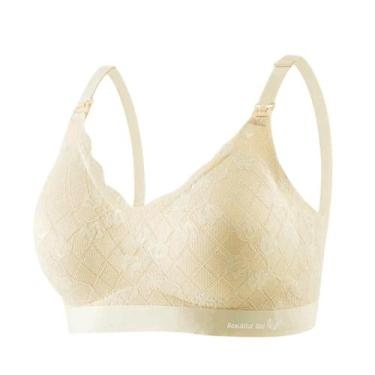 Imagem de Sutia Amamentação Bojo Reforçado Rendado Roupa Maternidade - SOPHIA MO