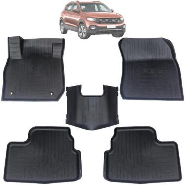 Imagem de Tapete Borracha Bandeja Tcross T-cross 2019 22 23 24 25 2026 - GRID