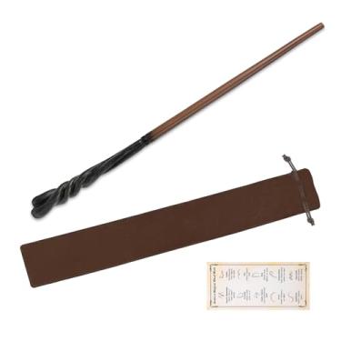 Imagem de EnchantZone Magic Wizard Wand Resin Witch Sorcerer Wands for Kids Cosplay Party Halloween Costume Accessories, Twill